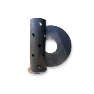 Central Flue and Heat Shield